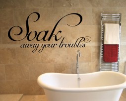 Soak Away Your Troubles #1 Sticker