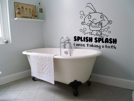 Splish Splash I Was Taking a Bath #1 Sticker