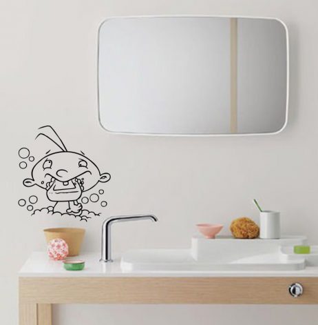 Bath Boy Sticker