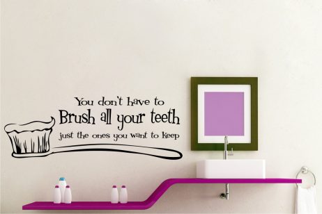 Brush All Of Your Teeth #1 Sticker