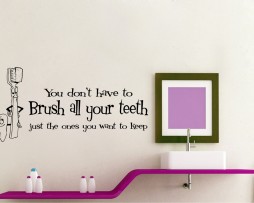Keep Your Teeth Sticker