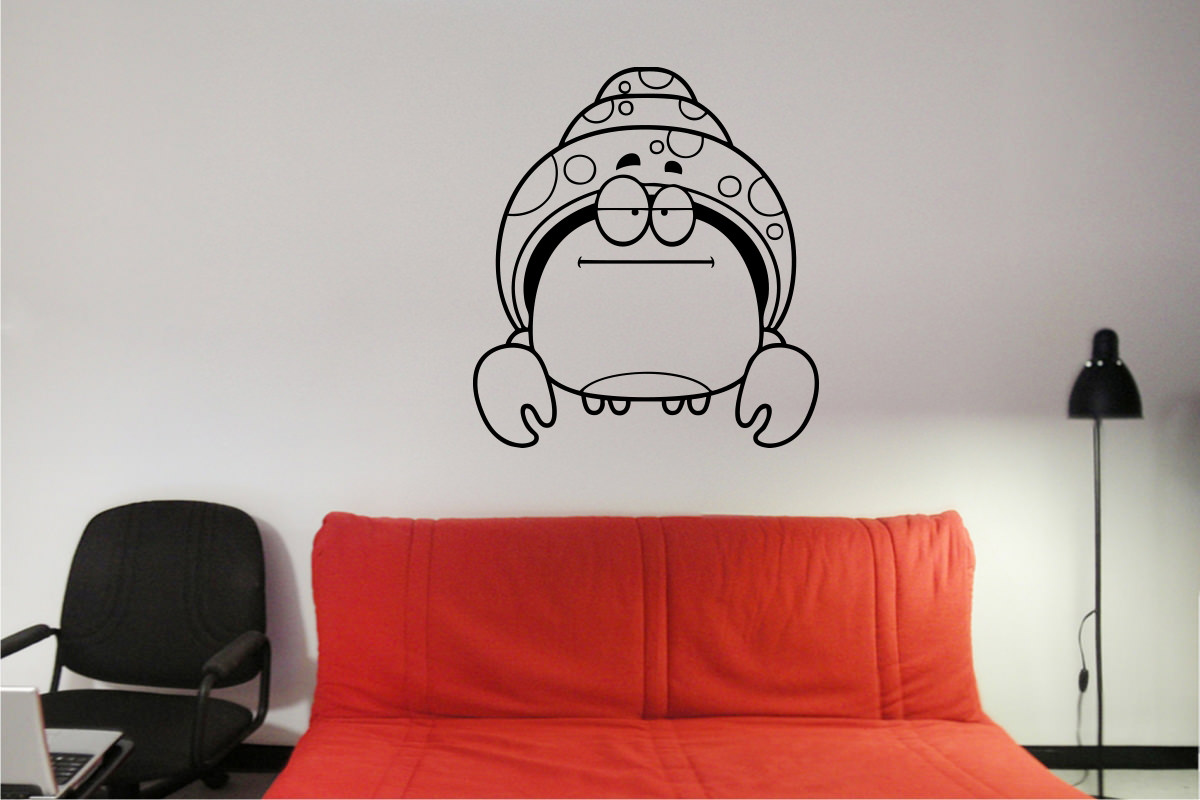 Hermit Crab Sticker