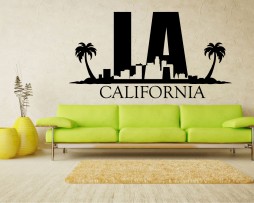 LA California Sticker