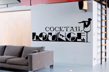 Cocktail Lounge Sticker