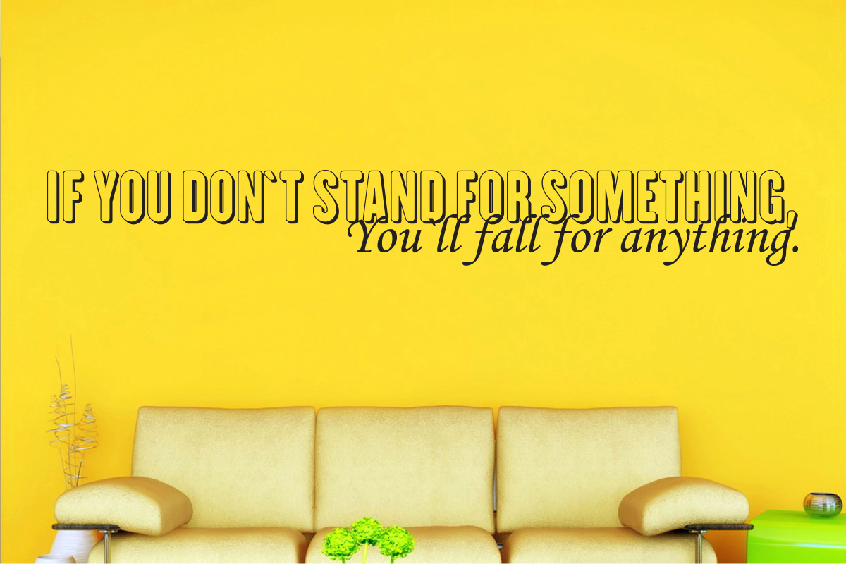 Stand for Something Sticker