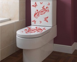 Toilet Design Decal #1
