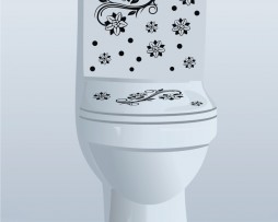 Toilet Design Decal #3
