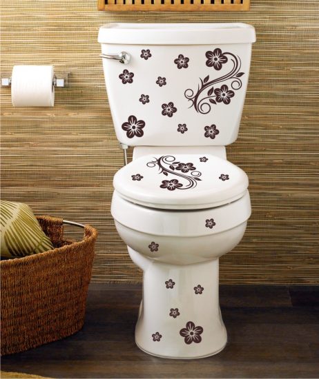 Toilet Design Decal #4