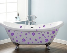 Bathtub Design Decal #20