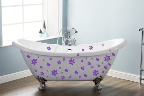 Bathtub Design Decal #20