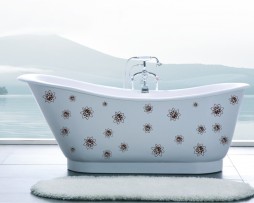 Bathtub Design Decal #23