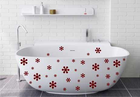Bathtub Design Decal #25