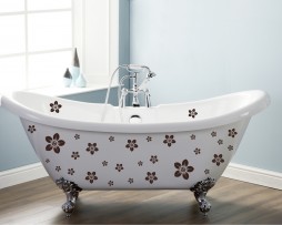 Bathtub Design Decal #26
