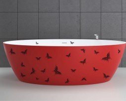 Bathtub Design Decal #29