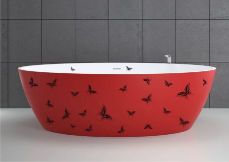 Bathtub Design Decal #29
