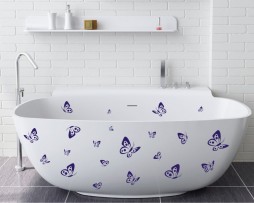Bathtub Design Decal #30