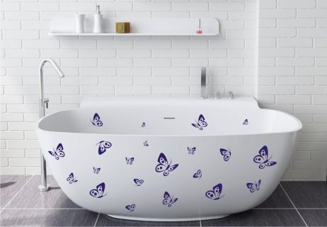 Bathtub Design Decal #30