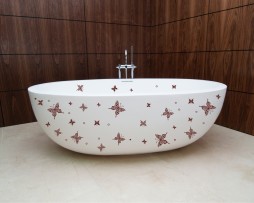 Bathtub Design Decal #35