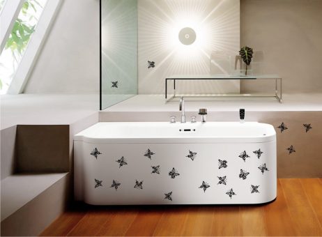 Bathtub Design Decal #37
