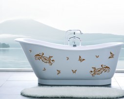 Bathtub Design Decal #38
