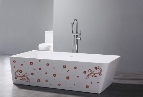 Bathtub Design Decal #39