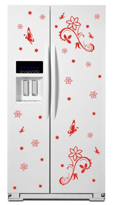 Refrigerator Design Decal #1