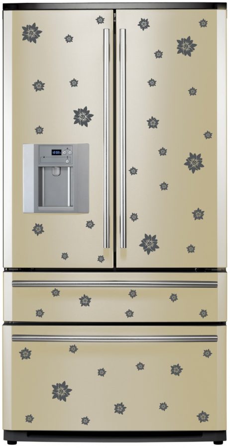 Refrigerator Design Decal #22