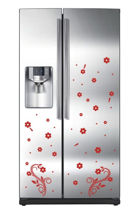 Refrigerator Design Decal #39