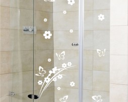 Shower Door Vinyl Decal #2