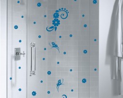 Shower Door Vinyl Decal #11