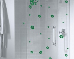 Shower Door Vinyl Decal #16