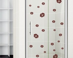 Shower Door Vinyl Decal #17