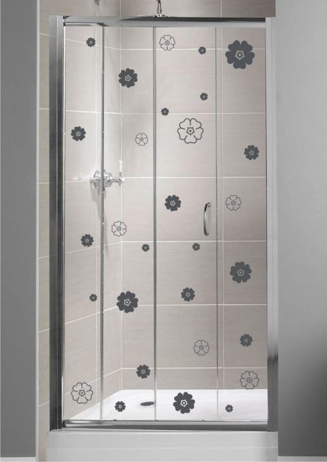 Shower Door Vinyl Decal #18