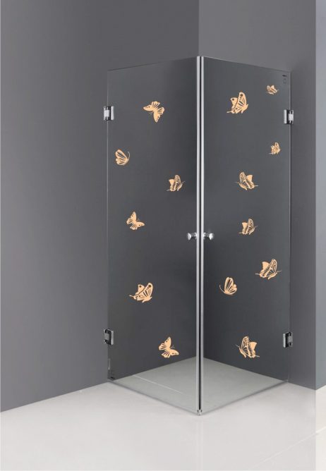 Shower Door Vinyl Decal #32