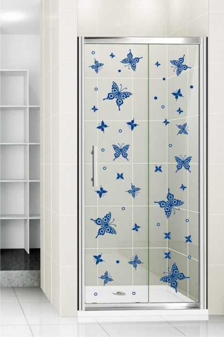 Shower Door Vinyl Decal #35