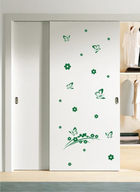 StickONmania.com | Vinyl Wall Decals | Sliding Doors Vinyl Sticker #2