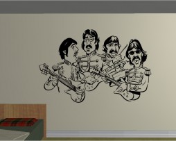 Famous Band Caricature Sticker #1