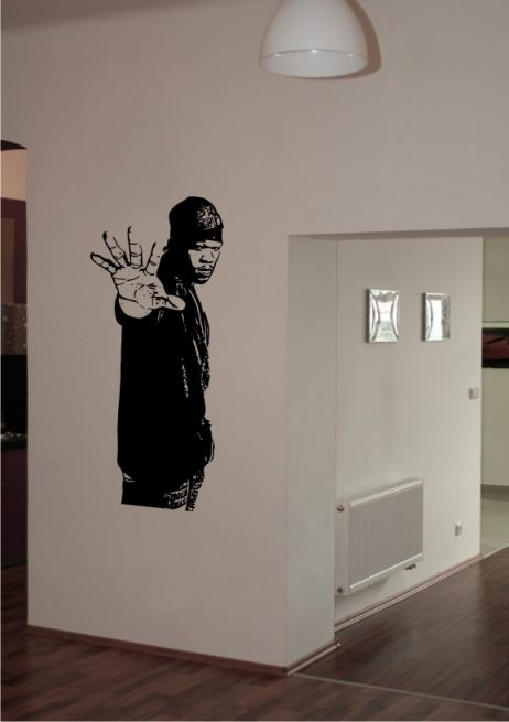 StickONmania.com | Vinyl Wall Decals | Famous Rapper Sticker #1