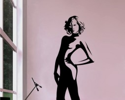 Female Figure Sticker