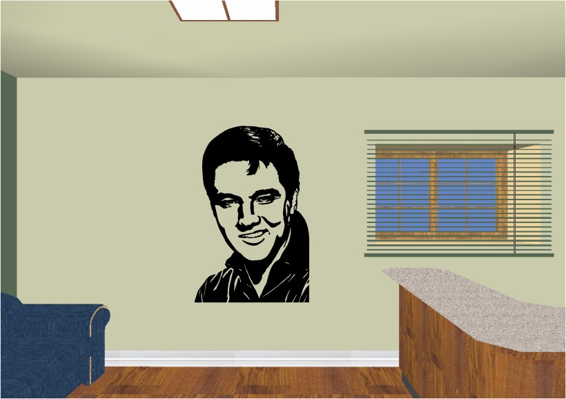 The King Portrait Sticker #1