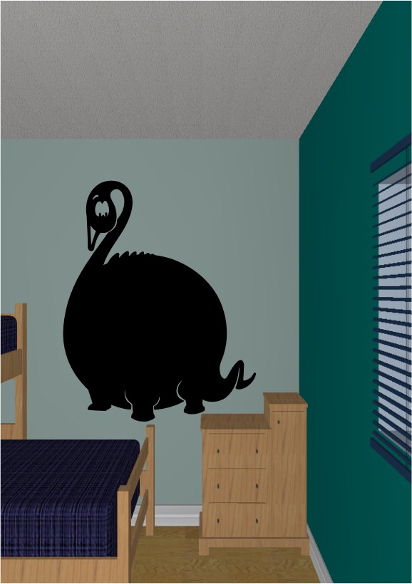 Large Cartoon Dinosaur Sticker