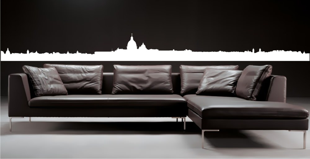 Rome Skyline Sticker