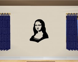 Mona Lisa Portrait Sticker