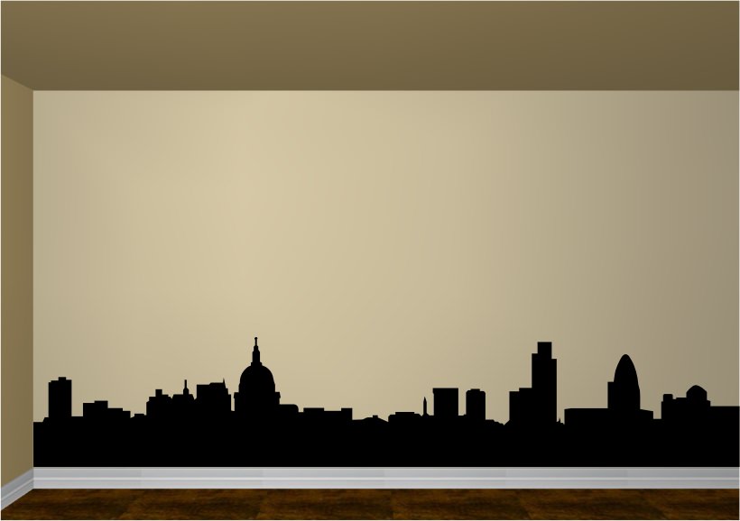 London Skyline Sticker