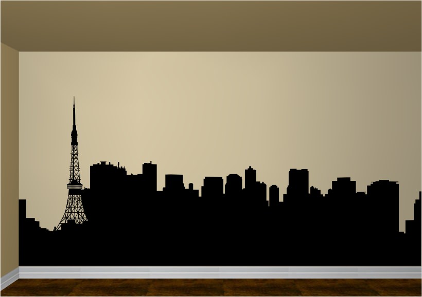 Tokyo Skyline Sticker
