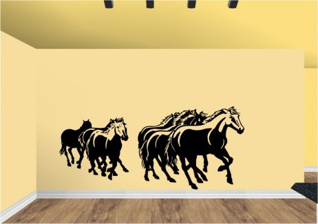 Prancing Horses Sticker