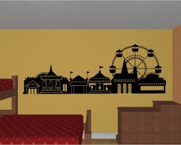 Amusement Park Design #2 Sticker