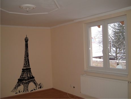 Eiffel Tower View Sticker