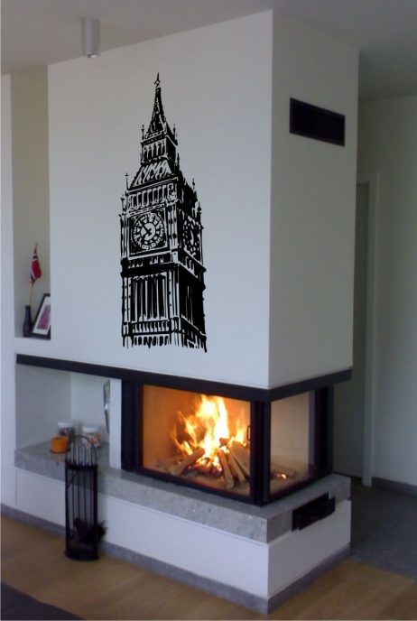 Big Ben Clock Sticker