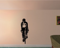 Cyclist Sticker